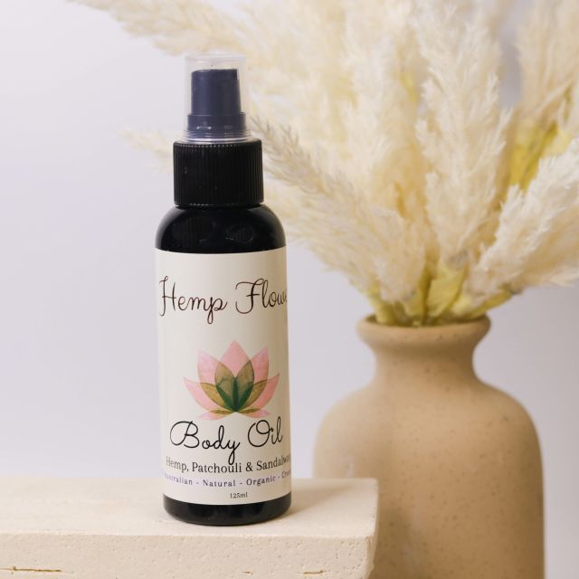 Hemp, Patchouli & Sandalwood Body Oil